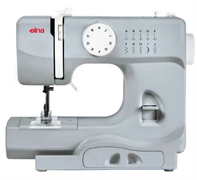 ELNA 525 Light Grey - Mechanical Sewing Machine (Top loading, mini sewing machine)