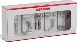 Bernina accessories - Foot Set- Contains 1, 3,3B,4,5 (White Box)