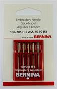 Bernina Machine Needles - Embroidery - Size 75 and 90