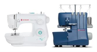 SINGER M3337 + 0235 Making the cut - Combo Sewing Machine Overlocker 