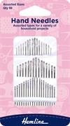 HEMLINE HANGSELL - Hand Needle - Household 50 Pack - assorted sizes