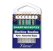 Klasse Machine Needle Sharps Mix 6pc