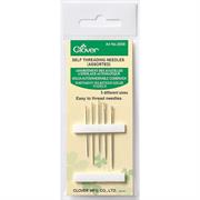 Clover Self Threading Needles - Assorted 