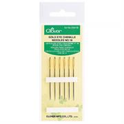 Clover Gold Eye Chenille Needles No.18