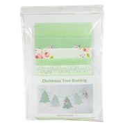 Christmas Tree Bunting Kit