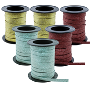 CELEBRATE - Curling Ribbon 5Mm X 10M Spool - 6x pack Red, Green & Gold