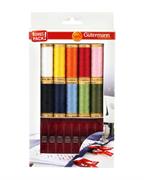 Gutermann Sewing Thread Set with Fabric Clips