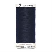 GUTERMANN - Thread Denim 100M 100% Polyester - 6950 navy