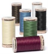 GUTERMANN - Thread Quilting 200M - Waxed - 50 Shades - 100% cotton