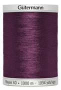 GUTERMANN - Thread Rayon 40 1000M Sulky Machine Embroidery - 100% viscose