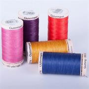 GUTERMANN - Thread Cotton 30 300M Sulky Machine Embroidery - 134 shades - 100% cotton