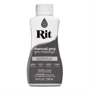 Rit Fabric Liquid Dye All Purpose 8Oz (236Ml) - charcoal grey