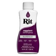 Rit Fabric Liquid Dye All Purpose 8Oz (236Ml) - eggplant