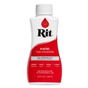 Rit Fabric Liquid Dye All Purpose 8Oz (236Ml) - scarlet