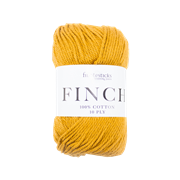 FIDDLESTICKS Finch Cotton Yarn-Mustard