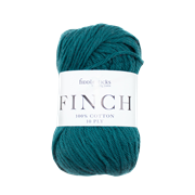 FIDDLESTICKS Finch Cotton Yarn-Peacock