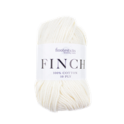 FIDDLESTICKS Finch Cotton Yarn-Ecru