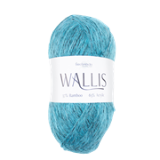 FIDDLESTICKS Wallis Bamboo/Acrylic Yarn-Aqua