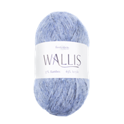 FIDDLESTICKS Wallis Bamboo/Acrylic Yarn-Blue