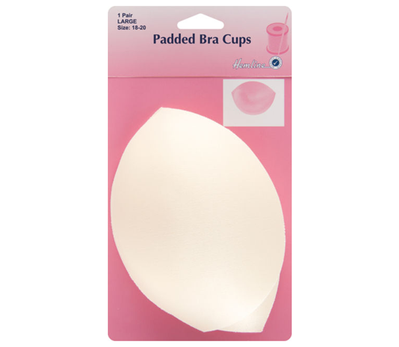 Padded Bra Cups Large Skin by Hemline