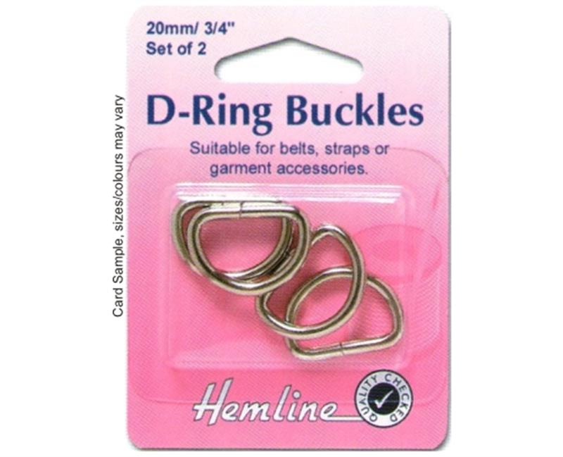 Haberdashery rings and D rings