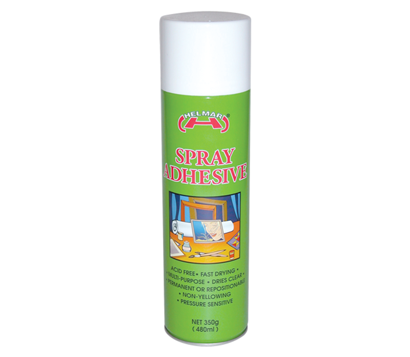 HELMAR SPRAY ADHESIVE Pressure Sensitive