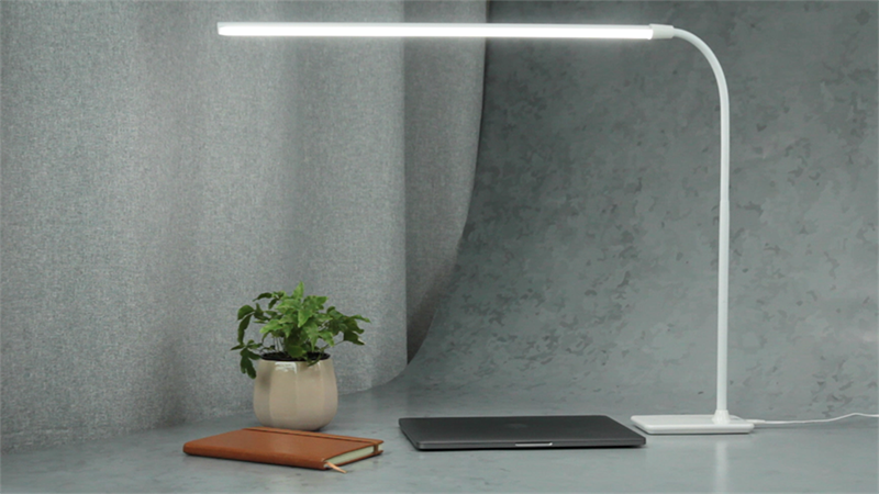 Long store desk lamp