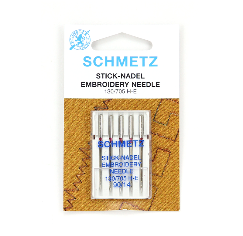 Schmetz Stick Nadel Embroidery Needles 90/14