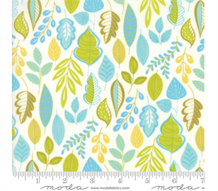 Wing & Leaf by Gina Martin - Floral Leafy - Multi 
