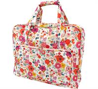 Sewing Machine Carry Bag PVC - Pink Floral - 44 x 20 x 38cm
