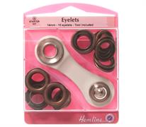 Eyelets starter 10 piece kit, bronze