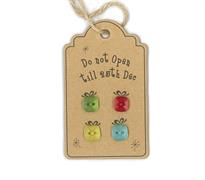 Christmas Hang Tags - Do Not Open Till 25th Dec - Small Gift Designs