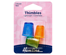 Thimble Assortment - 3 Different Sizes