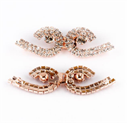 Fashion buttons - Diamond Wings/Clasp/Rose Gold