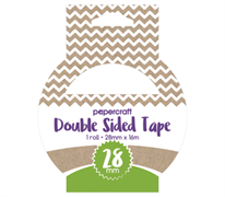 Papercraft Double Sided Adhesive Tape - 28mm x 16m