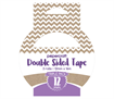 Double Sided Adhesive Tape - 12mm x 16m x 3 ROLLS