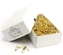Newey Safety Pins Brass 27mm - Brass 1728pcs