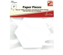 Paper Pieces - Pre-cut - Hexagon - 2" - 100pc