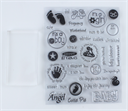 Papercraft Stamps Clear Cling Expressions - Baby