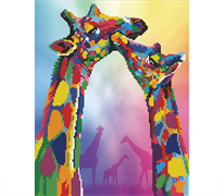 Diamond Art - Giraffe - 47 x 37cm