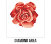 Diamond Art - Rose - 20 x 20 cm
