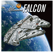 DIAMOND DOTZ - Star Wars - Millennium Falcon 51.5 x 51.5cm