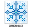 Diamond Dotz Snowflake Sparkle