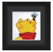 Diamond Dotz Disney Pooh With Bee - 22 x 22 cm