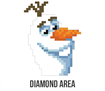 Diamond Dotz - Frozen - Mini Olaf