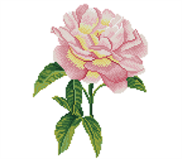 DIAMOND DOTZ - Pink Rose - 27.7 x 35.7cm (10.9 x 14 in)