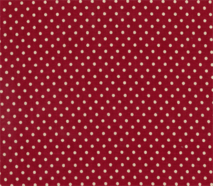 Baby Canvas - Spot - Cream on Red