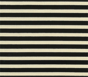 Baby Canvas - Bengal Stripe - Black and Cream