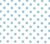 Felt Acrylic Rectangles - Printed - blue positive polka dot