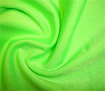 Shiny Nylon Spandex - Fluoro Lime
